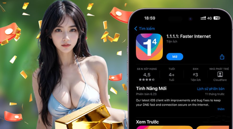 Hình ảnh quảng cáo của mn88 hiển thị nền tảng và các lợi ích